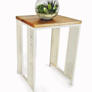 Coffee Table – Royal Medallion Laser Cut  | 1 End Table | New
