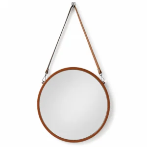 Large Mirror For Living Room | Exclusive Leatherette - 16 Inch hover image