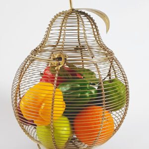 Exclusive –  Fruit Basket Gold – Egg/ Vegetable Storage (1 unit)
