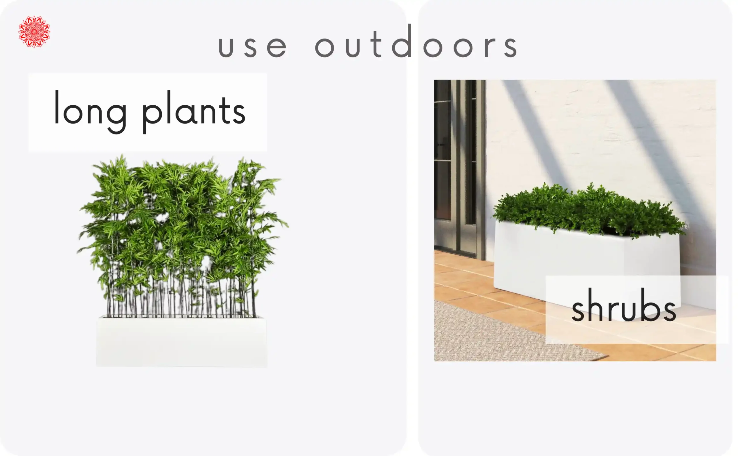 Limited Metal Rectangular Planter Box Tray | 1 Unit X-Large 32″ | MORii