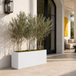 Limited Metal Rectangular Planter Box Tray | 1 Unit X-Large 32″