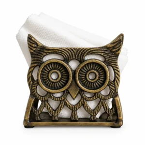 Napkin Holder | Stunning Good Luck Owl |  (Pack of 1 ) hover image