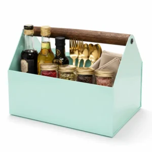 Bottle Caddy | Irresistible Metal Wood  | (Pack of 1 ) hover image