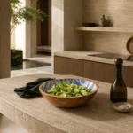 Snack Bowl | Luxurious Wooden Bowl |(Pack of 1 Tropical)