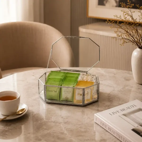 Green Tea Pouch Organizer