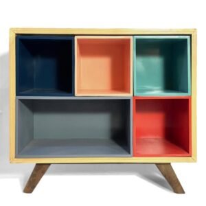 Bookshelf | Expandable Modular | 1 Unit | Multicolor 32" hover image
