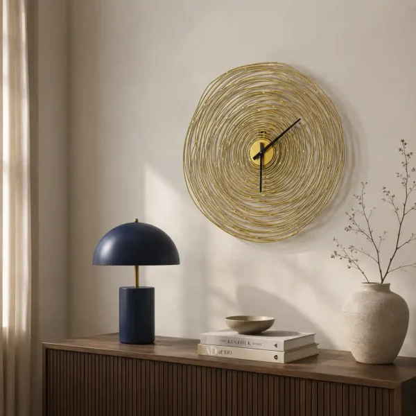 Metal Wall Clock