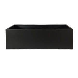 Large Black Rectangular Planters  | Rich Robust |1 Unit Black  32" hover image