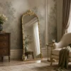 Luxe Victorian Full Size Wall Mirror | Aged Soft Gold | 1 Unit (5ft)