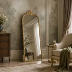 Luxe Victorian Full Size Wall Mirror | Aged Soft Gold | 1 Unit (5ft)