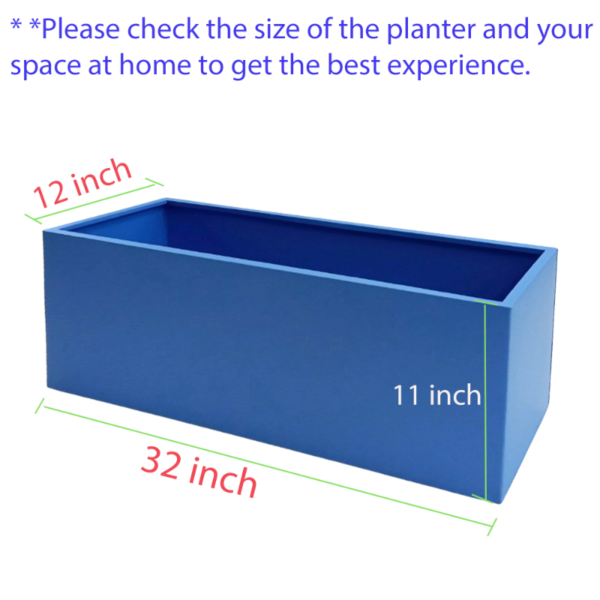 Big Tub Long Rectangle Pot