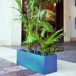 Savvy Metal Large Planter Box for Garden |  32x11x12 inches