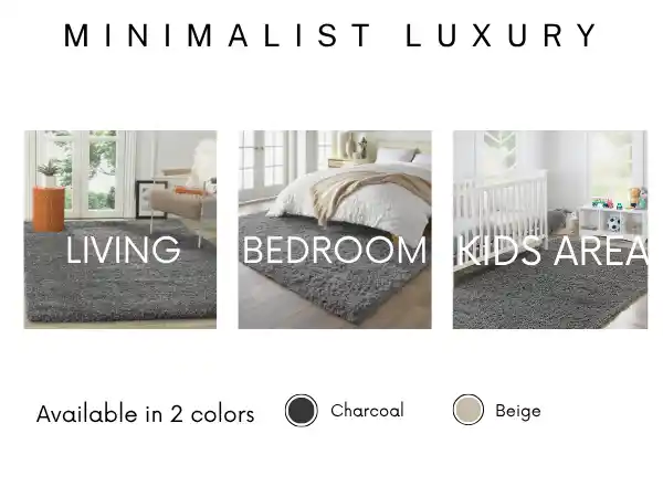 Shaggy Carpet for Bedroom