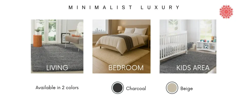 Plush Soft Kids Shag Carpets