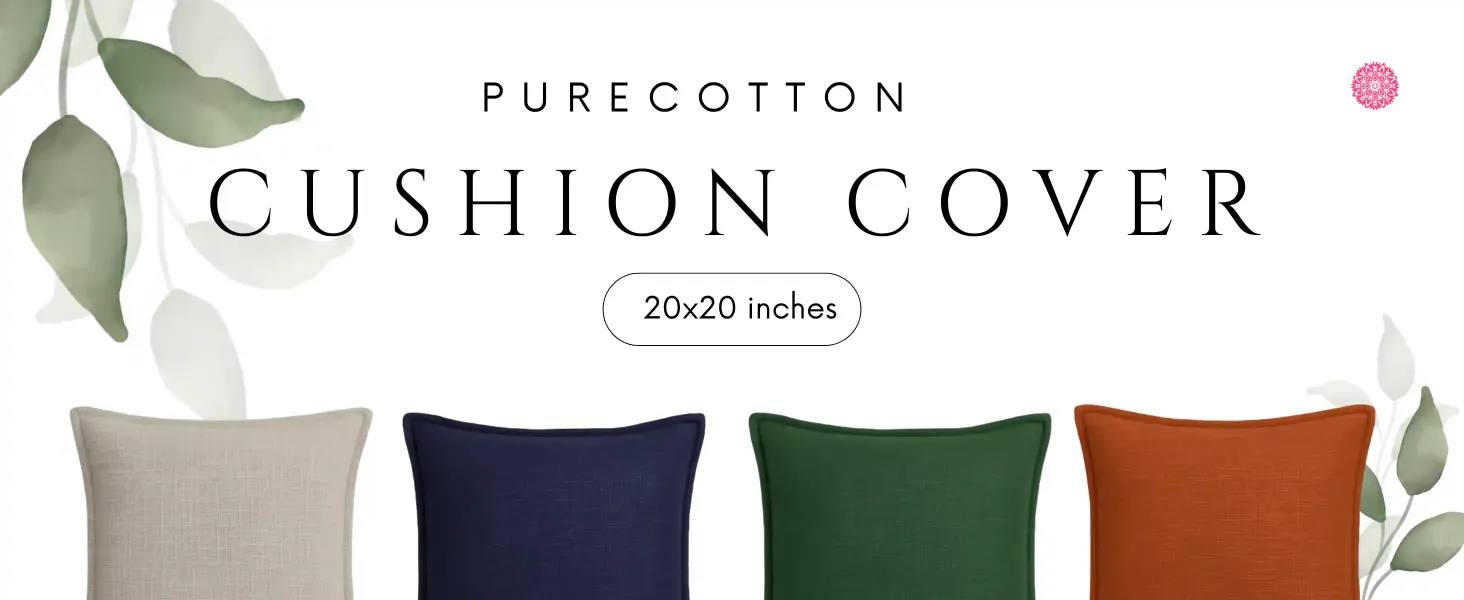 Pure Cotton Cushion Covers