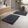 Memory Foam Bathmat Graphite Grey