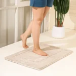 Pack of 1| Rich Memory Foam Bath Rug -Microfiber |21x34 inch