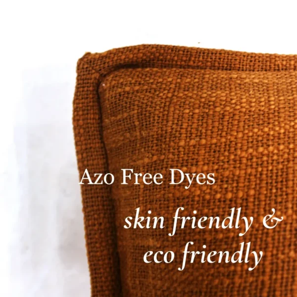 Orange cushion cover