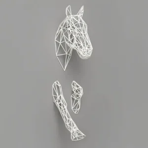 Aristohoof - Elite Wall Art | Metal - 40 inches hover image