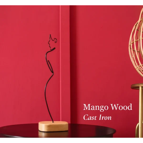 Wire Sculpture for a modern Living room