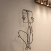 Wire Wall Art - Minimal - Abstract - Silhoutte
