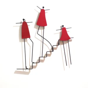 Charming Metal Sculpture -The joy of motion and Storytelling - Pack of 1 hover image
