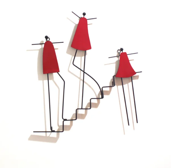 staircase wall décor