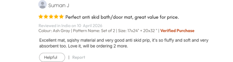 Set of 2 bathmats - Reviewsl (6)