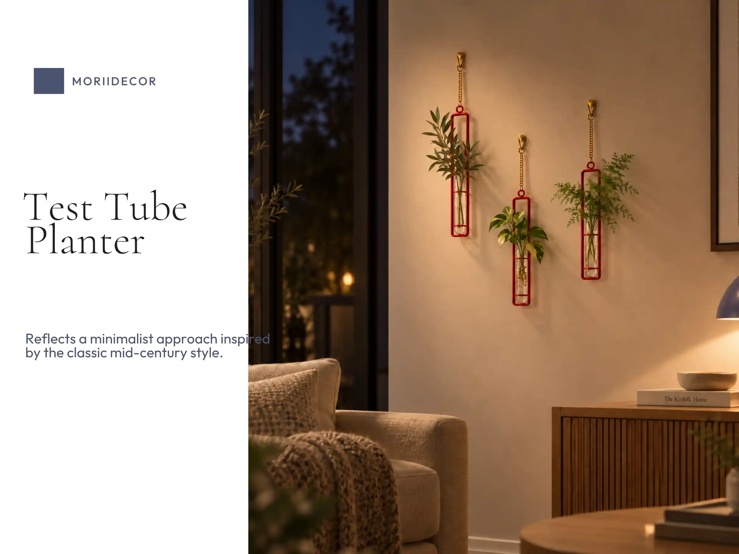 test tube planter