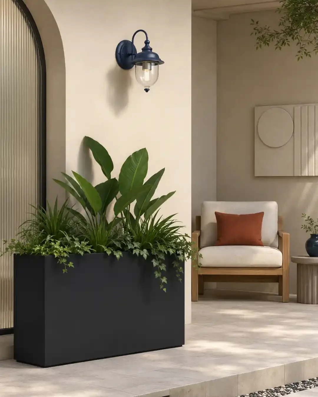 MORii Metal Planter - Extra Large rectangular 30x30x9 inches