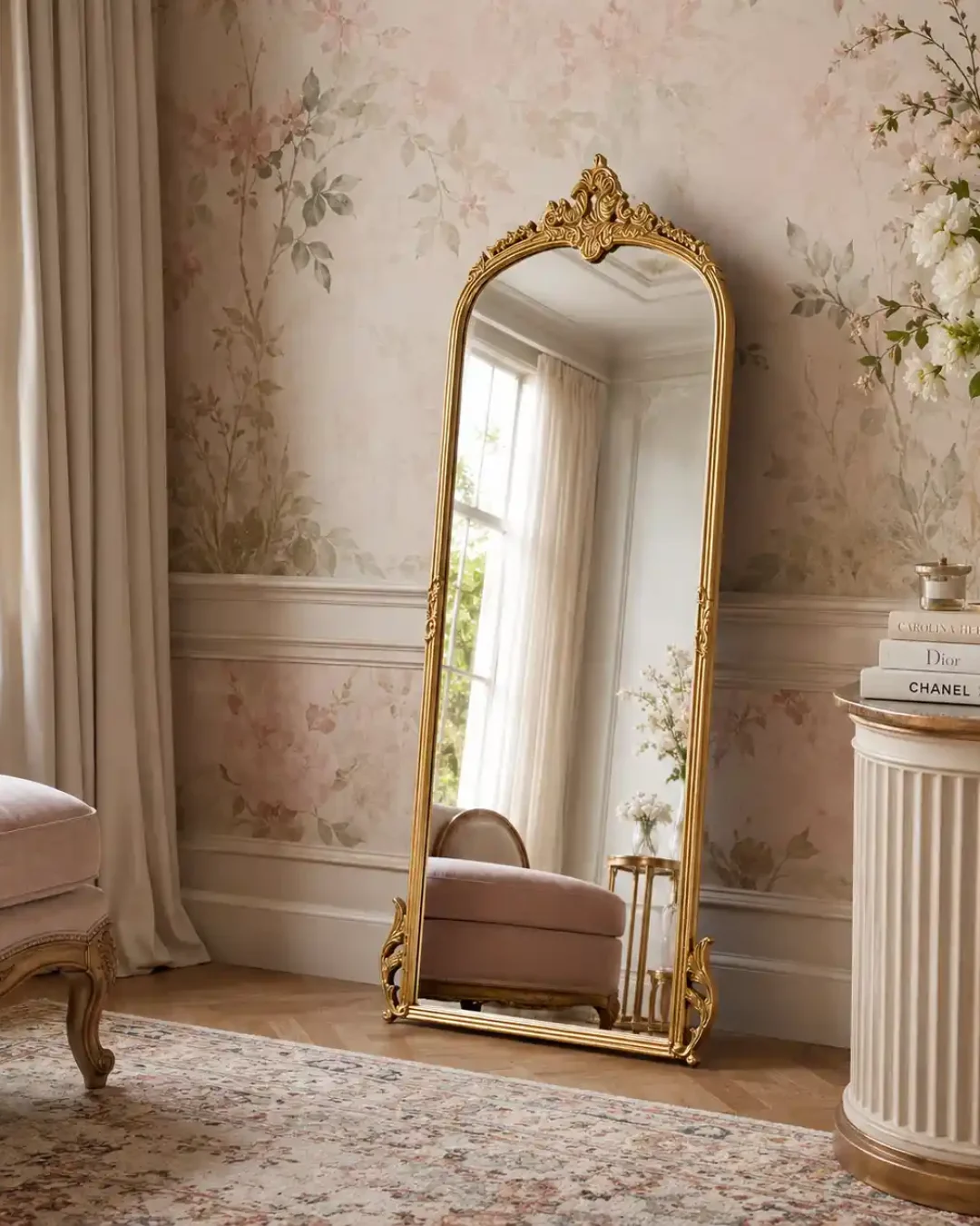 Victorian Mirror Full Size mirror 5ft